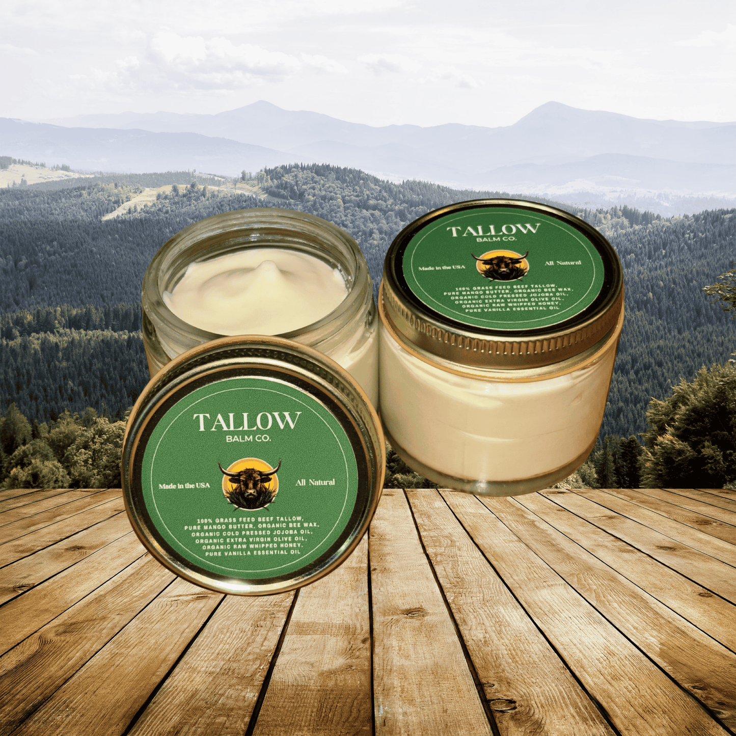 Cloud-Like Tallow Balm (2 Pack)